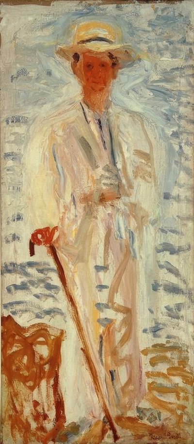 Portret Aleksandra von Zemlinsky autorstwa Richard Gerstl