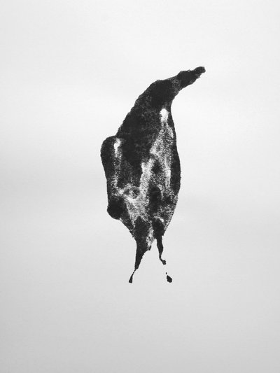 Bez tytułu, 2009 (monotypia) autorstwa Richard Green