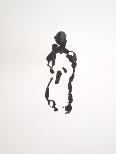 Bez tytułu, 2010 (monotypia) autorstwa Richard Green