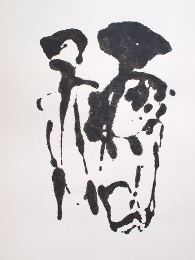 Bez tytułu, 2010 (monotypia) autorstwa Richard Green