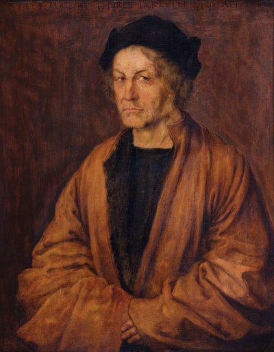 Portret ojca Dürera autorstwa Richard Greenbury