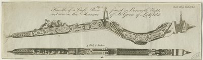 Lichfield - Rękojeść kuszy: grawerowanie, oraz [c 1784] (druk) autorstwa Richard Greene