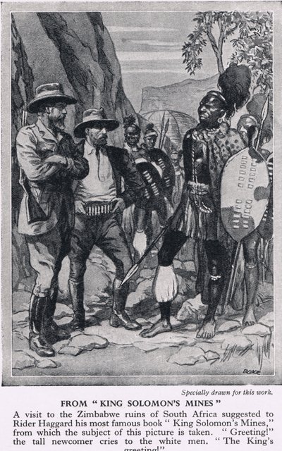Allan Quatermain autorstwa Richard Henry Brock