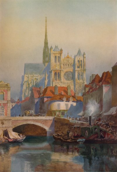 Katedra w Amiens, ok. 1903, 1938 r autorstwa Richard Henry Wright