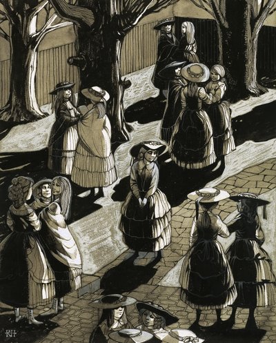 Młoda dziewczyna zostaje wysłana do "Coventry autorstwa Richard Hook