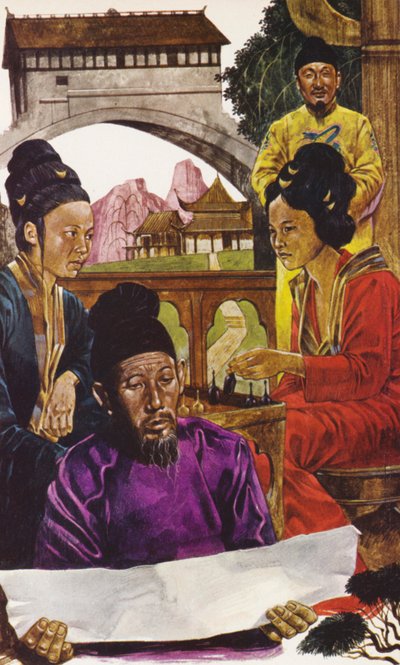 Chiny (druk kolorowy) autorstwa Richard Hook