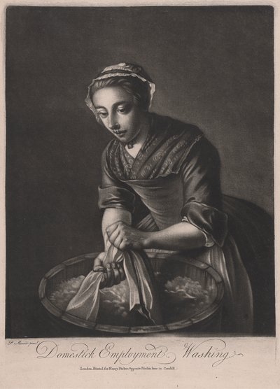 Esmalte de Lavagem Domestick Employment autorstwa Richard Houston