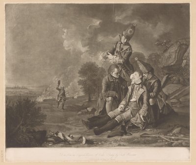 Śmierć Jamesa Wolfea autorstwa Richard Houston