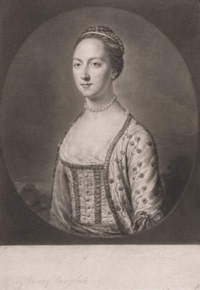 Lady Mary Campbell autorstwa Richard Houston
