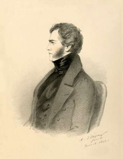 Admirał Rous, 1842. autorstwa Richard James Lane