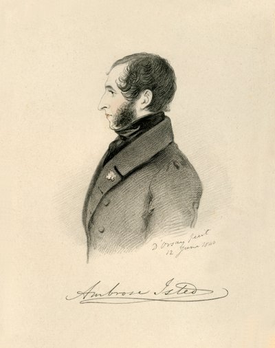Ambroży Isted, 1840. autorstwa Richard James Lane