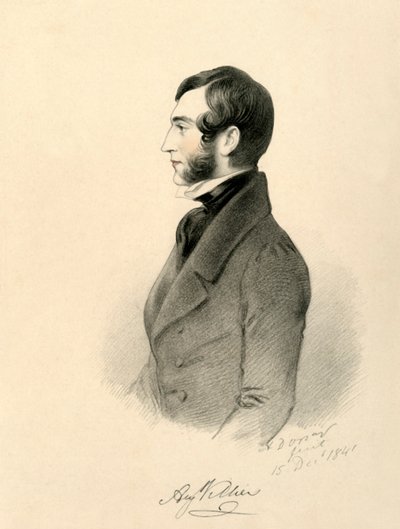 August Villiers, 1841. autorstwa Richard James Lane