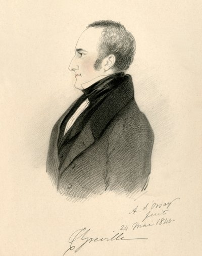 Charles Greville, 1840. autorstwa Richard James Lane