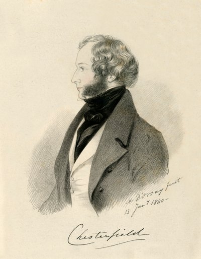 Chesterfield, 1840. autorstwa Richard James Lane