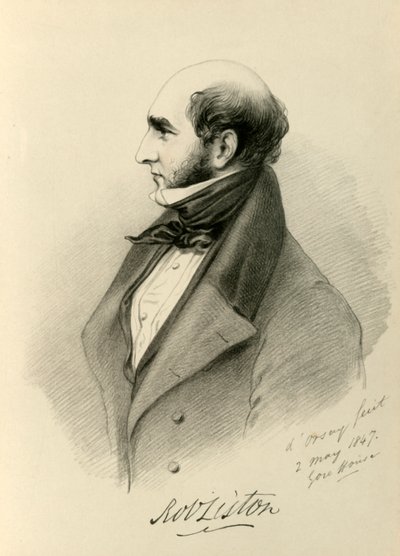 Robert Liston, 1847. autorstwa Richard James Lane