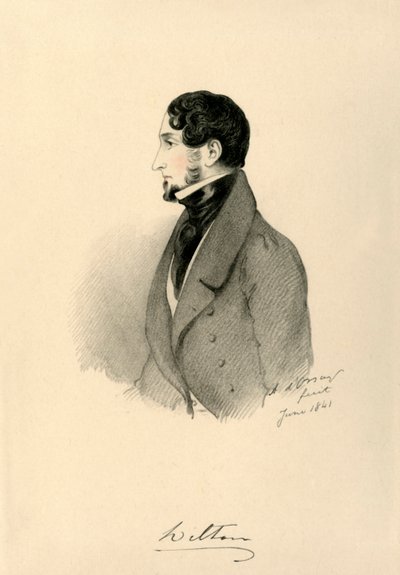Hrabia Wilton, 1841. autorstwa Richard James Lane