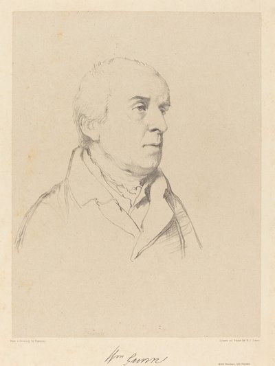 William Gunn autorstwa Richard James Lane after John Flaxman