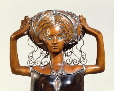 Statuetka Drzewko Książki (Szczegół) autorstwa Richard Joseph Luksch