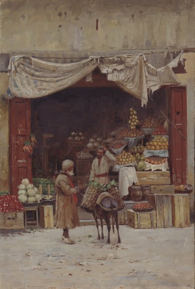 Sklep z owocami autorstwa Richard Karl Sommer