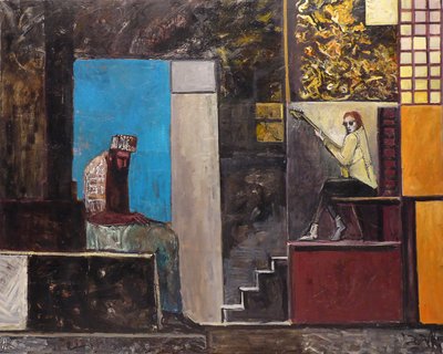 Dawid i Saul, 2012 autorstwa Richard Mcbee