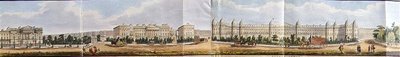 Clarence Terrace i Sussex Place, fragment z „Panoramicznego widoku wokół Regent