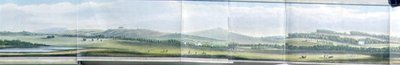 Little Primrose Hill, Primrose Hill i Hampstead, fragment z „Panoramicznego widoku wokół Regent