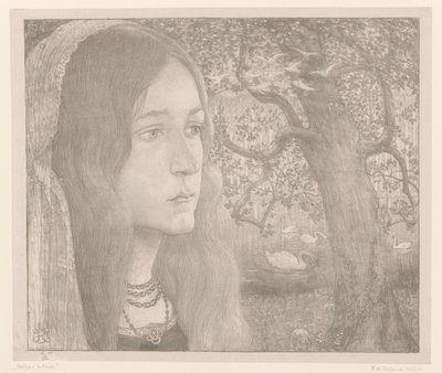 Intryga Helgi (oryginalny tytuł na obiekcie) autorstwa Richard Nicolaüs Roland Holst (signed by artist)