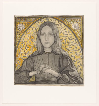Portret Harpje, lat 15 autorstwa Richard Nicolaüs Roland Holst