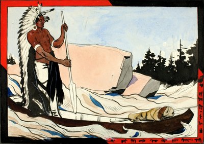 Pochówek papużki autorstwa Richard Norris Brooke