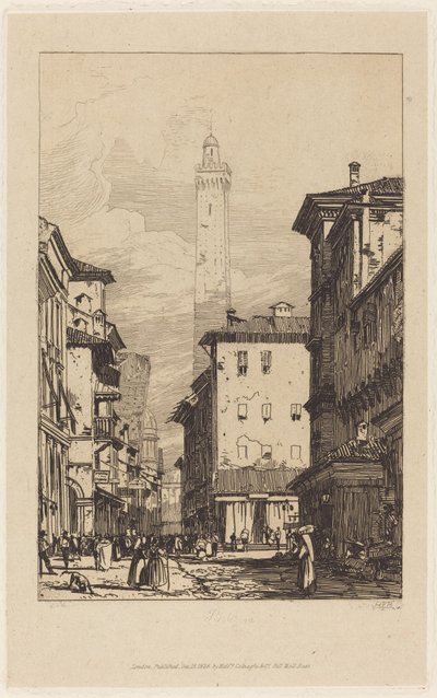 Bolonia autorstwa Richard Parkes Bonington