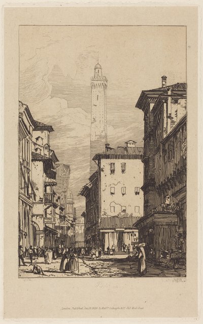 Bolonia autorstwa Richard Parkes Bonington