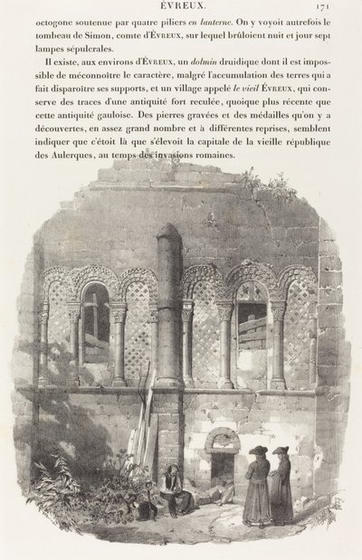 Kościół Saint-Taurin, Evreux autorstwa Richard Parkes Bonington