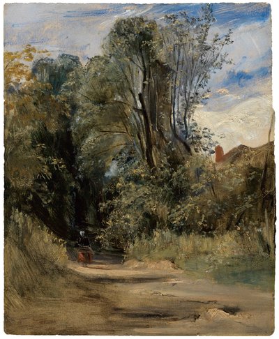 Leśna ścieżka autorstwa Richard Parkes Bonington