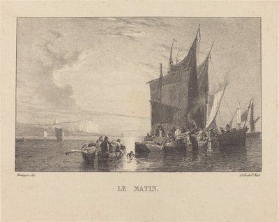 Poranek autorstwa Richard Parkes Bonington