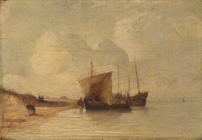 Wybrzeże Normandii autorstwa Richard Parkes Bonington