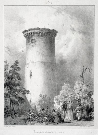 Malownicze i romantyczne podróże po starożytnej Francji, Normandii..., 1824. autorstwa Richard Parkes Bonington