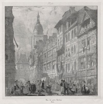 Malownicze i romantyczne podróże po starożytnej Francji, Normandii..., 1824. autorstwa Richard Parkes Bonington