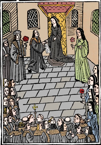 Traktat o małżeństwie między Karolem V a księżniczką Marią Tudor, c1508 autorstwa Richard Pynson