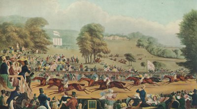 „Wyścigi w Heaton Park”, 1835, 1929 autorstwa Richard Reeve