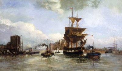 Opuszczanie doku West Bute autorstwa Richard Short