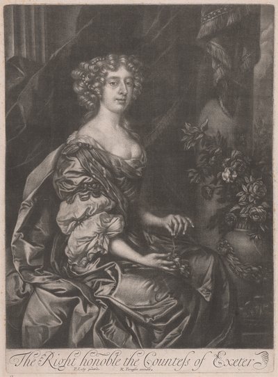 Wielce Szanowna Hrabina Exeter (Anne, zm. 1703) autorstwa Richard Tompson