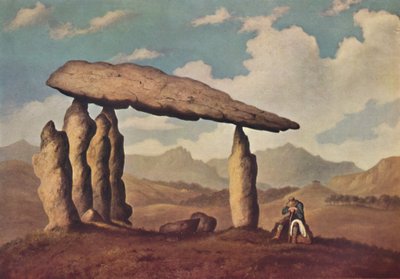 Megalityczny Grobowiec w Pentre Ifan, Pembrokeshire, 1835, 1946 autorstwa Richard Tongue