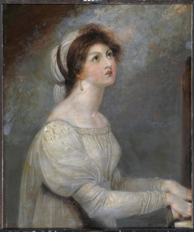Lady Hamilton jako Święta Cecylia autorstwa Richard Westall