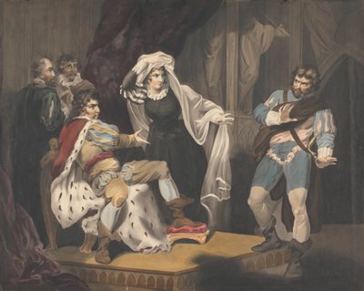 Postacie teatralne o tronie autorstwa Richard Westall
