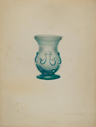 Szklana waza autorstwa Richard Whitaker