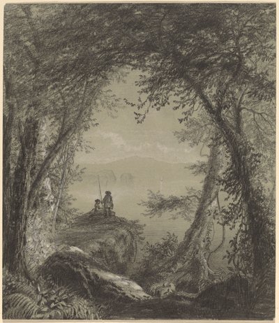 Jezioro George autorstwa Richard William Hubbard