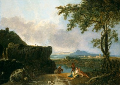 Biały mnich, 1733-1782 autorstwa Richard Wilson