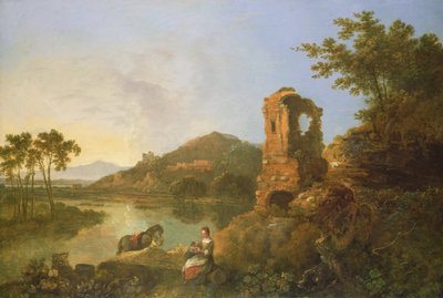 Willa Cycerona (olej na płótnie) autorstwa Richard Wilson