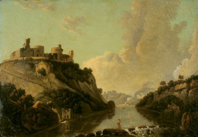 Zamek Cilgerran, ok. 1730-1780. autorstwa Richard Wilson