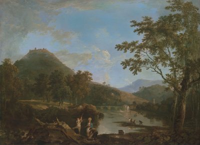 Dinas Bran z Llangollen autorstwa Richard Wilson